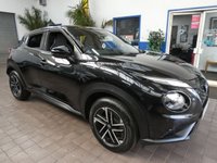 USED 2025 75 NISSAN JUKE 1.6 N-Connecta SUV 5dr Petrol Hybrid Auto Euro 6 (143 ps) GENUINE LOW MILES OF 2, 589 MILES SAT NAV PART PART LEATHER INTERIOR REAR VIEW CAMERA CRUISE CONTROL PARKING SENSORS 1 OWNER FROM NEW WARRANTY