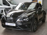 USED 2025 75 NISSAN JUKE 1.6 N-Connecta SUV 5dr Petrol Hybrid Auto Euro 6 (143 ps) GENUINE LOW MILES OF 2, 589 MILES SAT NAV PART PART LEATHER INTERIOR REAR VIEW CAMERA CRUISE CONTROL PARKING SENSORS 1 OWNER FROM NEW WARRANTY