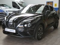 USED 2025 75 NISSAN JUKE 1.6 N-Connecta SUV 5dr Petrol Hybrid Auto Euro 6 (143 ps) GENUINE LOW MILES OF 2, 589 MILES SAT NAV PART PART LEATHER INTERIOR REAR VIEW CAMERA CRUISE CONTROL PARKING SENSORS 1 OWNER FROM NEW WARRANTY