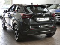 USED 2025 75 NISSAN JUKE 1.6 N-Connecta SUV 5dr Petrol Hybrid Auto Euro 6 (143 ps) GENUINE LOW MILES OF 2, 589 MILES SAT NAV PART PART LEATHER INTERIOR REAR VIEW CAMERA CRUISE CONTROL PARKING SENSORS 1 OWNER FROM NEW WARRANTY