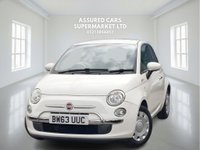 USED 2013 63 FIAT 500 S 1.0L PETROL AUTO 2013_Auto_Low Miles_1.0_Petrol_Ulez