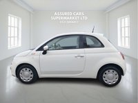 USED 2013 63 FIAT 500 S 1.0L PETROL AUTO 2013_Auto_Low Miles_1.0_Petrol_Ulez