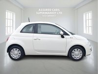 USED 2013 63 FIAT 500 S 1.0L PETROL AUTO 2013_Auto_Low Miles_1.0_Petrol_Ulez
