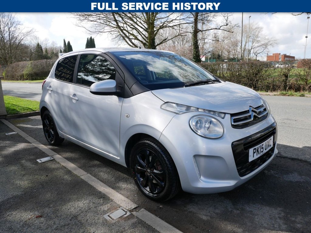 USED 2015 15 CITROEN C1 1.0 VTi Flair Hatchback 5dr Petrol Manual Euro 5 (68 ps) 2 KEYS, &pound;20 A YEAR ROAD TAX