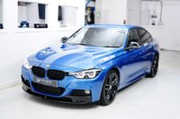 USED 2018 68 BMW 3 SERIES 2.0 320d M Sport Shadow Edition Auto Euro 6 (s/s) 4dr BLACK EXT PACK | HK | LEATHER
