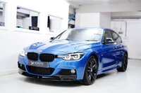 USED 2018 68 BMW 3 SERIES 2.0 320d M Sport Shadow Edition Auto Euro 6 (s/s) 4dr BLACK EXT PACK | HK | LEATHER