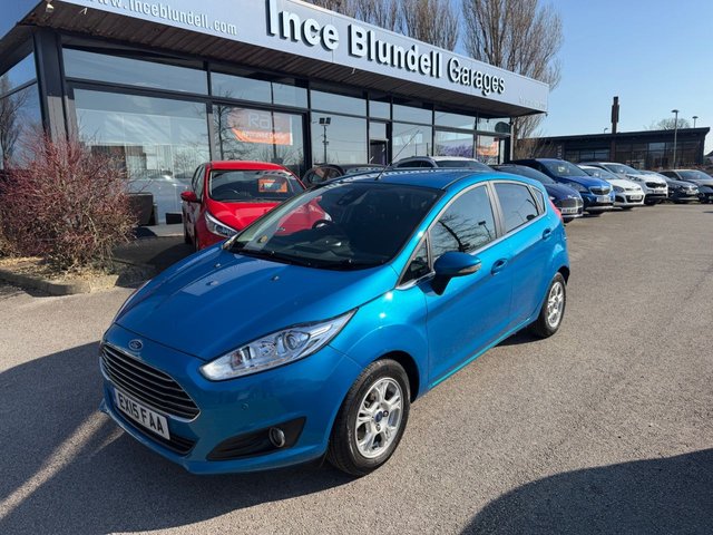 2015 FORD FIESTA 1.6 TDCi ECOnetic Titanium Hatchback 5dr Diesel Manual Euro 5 (s/s) (95 ps)