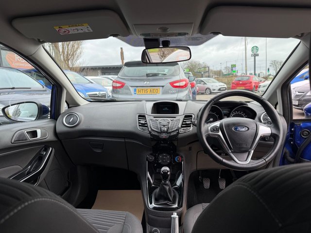 2015 FORD FIESTA 1.25 Zetec Hatchback 3dr Petrol Manual Euro 6 (82 ps) - Photo 10