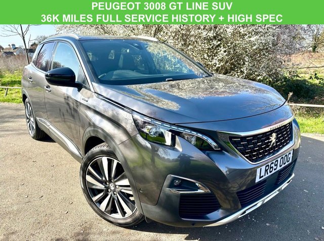 2019 PEUGEOT 3008 1.2 PureTech GT Line Premium SUV 5dr Petrol Manual Euro 6 (s/s) (130 ps)