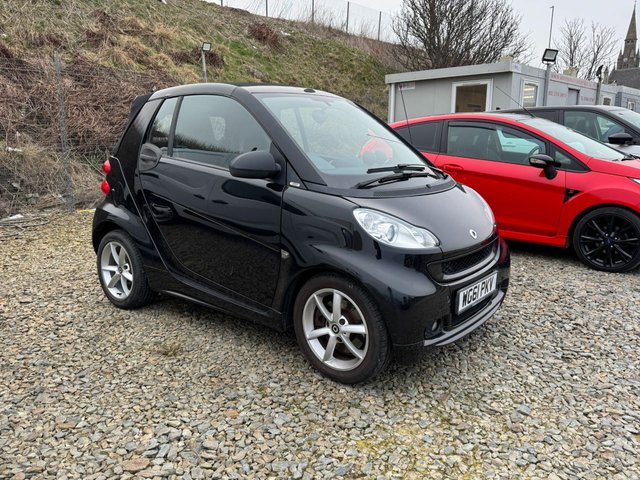 2012 61 Smart Fortwo 1.0 MHD Pulse Cabriolet 2dr Petrol SoftTouch Euro 5 (s/s) (71 bhp)