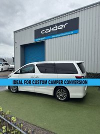 USED 2009 TOYOTA ALPHARD TOYOTA ALPHARD 3.5 LITRE FWD PETROL IDEAL FOR CUSTOM CAMPER CONVERSION #1299 IDEAL FOR CUSTOM CAMPER CONVERSION