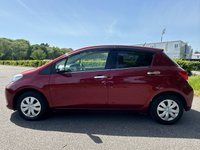 USED 2015 TOYOTA VITZ 1.0 Automatic Petrol Hatchback Red 5dr JAPANESE IMPORTED TOYOTA VITZ/ YARIS . GENUINE LOW MILEAGE AUTOMATIC. CHEAP/ ECO. CLEAN CONDITION THROUGHOUT. FINISHED IN METALLIC RED. SPEC INCLUDES PRIVACY GLASS, STEEL WHEELS, RED CLOTH INTERIOR, ELECTRIC WINDOWS AND MIRRORS, REMOTE LOCKING, A/C + 3 MONTHS WARRANTY + 12 MONTHS AA BREAKDOWN COVER INCLUDED.