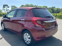 USED 2015 TOYOTA VITZ 1.0 Automatic Petrol Hatchback Red 5dr JAPANESE IMPORTED TOYOTA VITZ/ YARIS . GENUINE LOW MILEAGE AUTOMATIC. CHEAP/ ECO. CLEAN CONDITION THROUGHOUT. FINISHED IN METALLIC RED. SPEC INCLUDES PRIVACY GLASS, STEEL WHEELS, RED CLOTH INTERIOR, ELECTRIC WINDOWS AND MIRRORS, REMOTE LOCKING, A/C + 3 MONTHS WARRANTY + 12 MONTHS AA BREAKDOWN COVER INCLUDED.