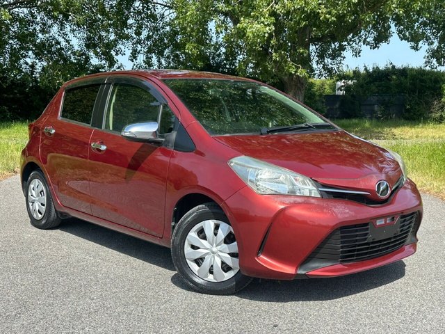 View our Toyota Vitz 1.0 Automatic Petrol Hatchback Red 5dr