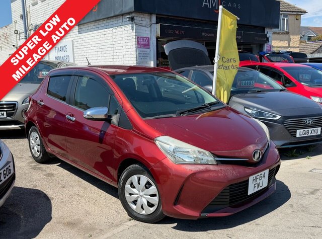 View our Toyota Vitz 1.0 Automatic Petrol Hatchback Red 5dr