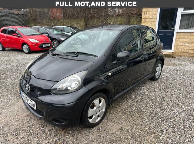 2009 TOYOTA AYGO 1.0 VVT-i Black Hatchback 5dr Petrol Manual Euro 4 (AC) (67 bhp) - Photo 2
