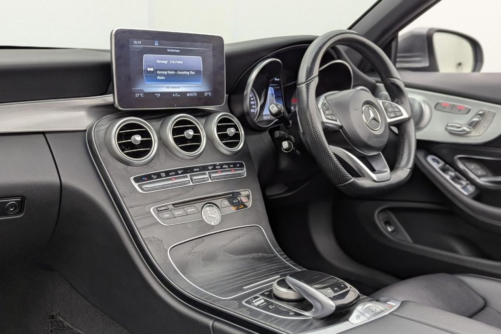 USED 2017 67 MERCEDES-BENZ C-CLASS 2.1 C250d AMG Line (Premium Plus) Cabriolet 2dr Diesel G-Tronic+ Euro 6 (s/s) (204 ps) Sat Nav, Full Leather, Camera