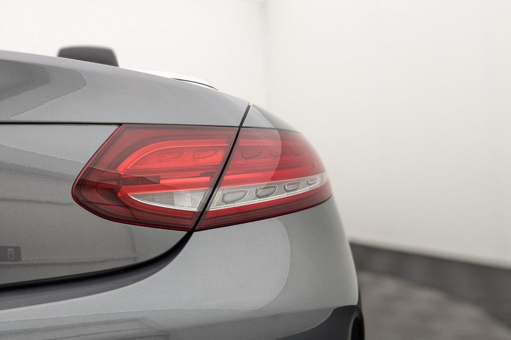 USED 2017 67 MERCEDES-BENZ C-CLASS 2.1 C250d AMG Line (Premium Plus) Cabriolet 2dr Diesel G-Tronic+ Euro 6 (s/s) (204 ps) Sat Nav, Full Leather, Camera