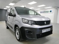 USED 2023 72 PEUGEOT PARTNER 1.5 BLUEHDI 100 BHP PROESSIONAL PREMIUM PLUS + 2023 YEAR | 1 OWNER | AIR CON | 3 SEATS