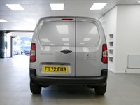 USED 2023 72 PEUGEOT PARTNER 1.5 BLUEHDI 100 BHP PROESSIONAL PREMIUM PLUS + 2023 YEAR | 1 OWNER | AIR CON | 3 SEATS
