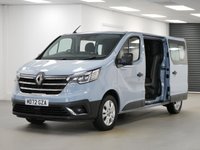 USED 2023 72 RENAULT TRAFIC 30 2.0 BLUEDCI 150 BHP LL LONG SPORT CREWCAB 6 SEATER 6 SEATS | LL LONG | 150 BHP | SAT NAV