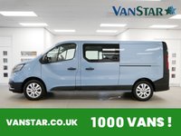 USED 2023 72 RENAULT TRAFIC 30 2.0 BLUEDCI 150 BHP LL LONG SPORT CREWCAB 6 SEATER 6 SEATS | LL LONG | 150 BHP | SAT NAV