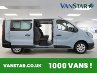 USED 2023 72 RENAULT TRAFIC 30 2.0 BLUEDCI 150 BHP LL LONG SPORT CREWCAB 6 SEATER 6 SEATS | LL LONG | 150 BHP | SAT NAV