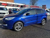 USED 2015 53 FORD KUGA 2.0 TDCi Titanium X SUV 5dr Diesel Manual AWD Euro 6 (s/s) (180 ps) Buy with Complete Confidence from Sheriff Motors, All our vehicles are extensively road tested and thoroughly inspected prior to sale. Each vehicle comes with a new 1 year and we rectify all advisories and failures at no additional cost to our customers, plus a full oil and filter service. For added peace of mind, every car includes a 6 month complimentary RAC Warranty & 12 months Rac Breakdown Cover giving you complete confidence when you buy from Sheriff Motors.