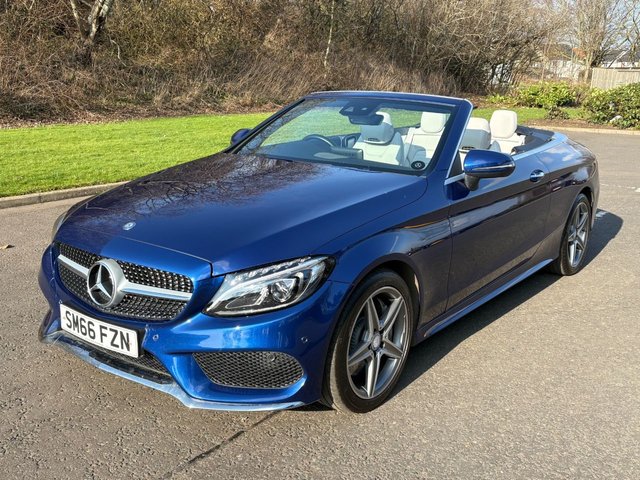 2016 MERCEDES-BENZ C-CLASS 2.1 C250d AMG Line (Premium Plus) Cabriolet 2dr Diesel G-Tronic+ Euro 6 (s/s) (204 ps)