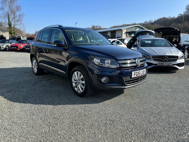 2015 VOLKSWAGEN TIGUAN 2.0 TDI BlueMotion Tech Match SUV 5dr Diesel Manual 4WD Euro 6 (s/s) (150 ps)
