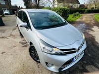 USED 2016 16 TOYOTA VERSO 1.8 V-Matic Trend MPV 5dr Petrol Multidrive S Euro 6 (147 ps) LOW MILES+7 SEAT+SAT NAV+ULEZ