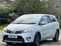 USED 2016 16 TOYOTA VERSO 1.8 V-Matic Trend MPV 5dr Petrol Multidrive S Euro 6 (147 ps) LOW MILES+7 SEAT+SAT NAV+ULEZ