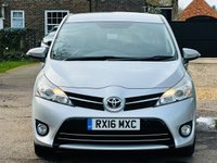 USED 2016 16 TOYOTA VERSO 1.8 V-Matic Trend MPV 5dr Petrol Multidrive S Euro 6 (147 ps) LOW MILES+7 SEAT+SAT NAV+ULEZ