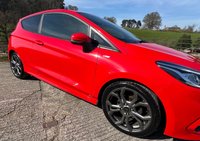 USED 2018 18 FORD FIESTA 1.5 TDCi ST-Line X Hatchback 3dr Diesel Manual Euro 6 (s/s) (120 ps) *** ONLY 2 OWNERS, REVERSE CAMERA, 2 KEYS *** FINANCE AVAILABLE FROM 9.9% APR ***