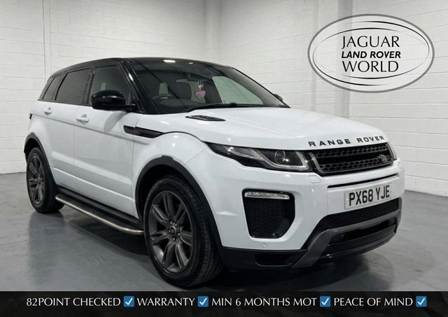 View our LAND ROVER RANGE ROVER EVOQUE