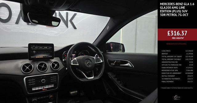 2020 MERCEDES-BENZ GLA 1.6 GLA200 AMG Line Edition (Plus) SUV 5dr Petrol 7G-DCT Euro 6 (s/s) (156 ps) - Photo 3