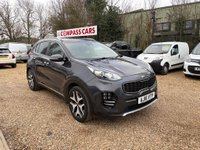 USED 2016 16 KIA SPORTAGE 1.6 T-GDi GT-Line AWD Euro 6 5dr Full Service History, New MOT