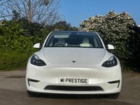 USED 2022 72 TESLA MODEL Y (Dual Motor) Long Range SUV 5dr Electric Auto 4WDE (384 bhp) WHITE LEATHER-SURROUND CAMERAS