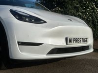 USED 2022 72 TESLA MODEL Y (Dual Motor) Long Range SUV 5dr Electric Auto 4WDE (384 bhp) WHITE LEATHER-SURROUND CAMERAS