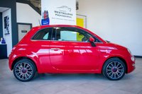 USED 2023 73 FIAT 500 1.0 MHEV RED Hatchback 3dr Petrol Manual Euro 6 (s/s) (70 bhp) CarPlay, Pan Roof, Cruise