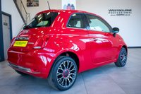 USED 2023 73 FIAT 500 1.0 MHEV RED Hatchback 3dr Petrol Manual Euro 6 (s/s) (70 bhp) CarPlay, Pan Roof, Cruise
