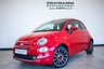 USED 2023 73 FIAT 500 1.0 MHEV RED Hatchback 3dr Petrol Manual Euro 6 (s/s) (70 bhp) CarPlay, Pan Roof, Cruise
