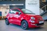 USED 2023 73 FIAT 500 1.0 MHEV RED Hatchback 3dr Petrol Manual Euro 6 (s/s) (70 bhp) CarPlay, Pan Roof, Cruise