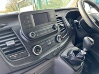 USED 2023 23 FORD TRANSIT CUSTOM 2.0 280 EcoBlue Leader Panel Van 5dr Diesel Manual L1 H1 Euro 6 (s/s) (130 ps) AIR CON PARK PILOT 1 OWNER 53K FSH FREE WTY NEW MOT