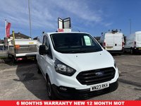 USED 2023 23 FORD TRANSIT CUSTOM 2.0 280 EcoBlue Leader Panel Van 5dr Diesel Manual L1 H1 Euro 6 (s/s) (130 ps) AIR CON PARK PILOT 1 OWNER 53K FSH FREE WTY NEW MOT