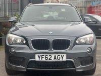 USED 2012 62 BMW X1 2.0 20d M Sport SUV 5dr Diesel Auto xDrive Euro 5 (s/s) (184 ps) HEATED SEATS + REAR SENSORS