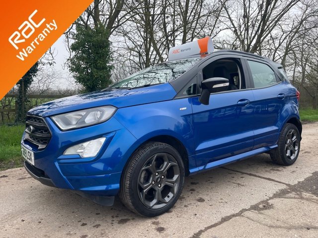 2019 FORD ECOSPORT 1.0T EcoBoost GPF ST-Line SUV 5dr Petrol Auto Euro 6 (s/s) (125 ps)