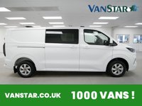 USED 2024 24 FORD TRANSIT CUSTOM 320 2.0 EBL 136 BHP L2 LONG LIMITED 6 SEATER CREWCAB NEW SHAPE | 6 SEATER | L2 LONG
