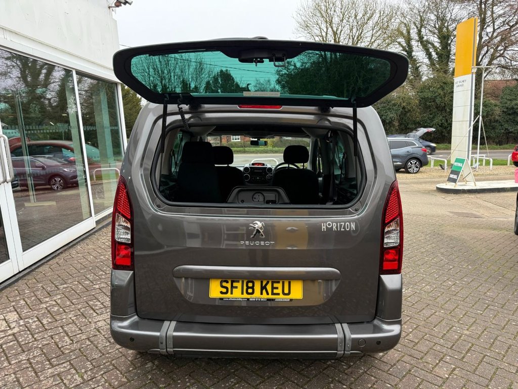 USED 2018 18 PEUGEOT PARTNER Peugeot Partner Tepee 1.6 BlueHDi Horizon RE 5dr Automatic Wheelchair Conversion LOW MILEAGE AIR CONDITIOING
