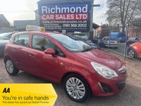 USED 2013 13 VAUXHALL CORSA 1.2 16V Energy Hatchback 5dr Petrol Manual Euro 5 (85 ps) 12 MONTHS MOT, GREAT VALUE, IDEAL 1ST CAR , LOW INSURANCE